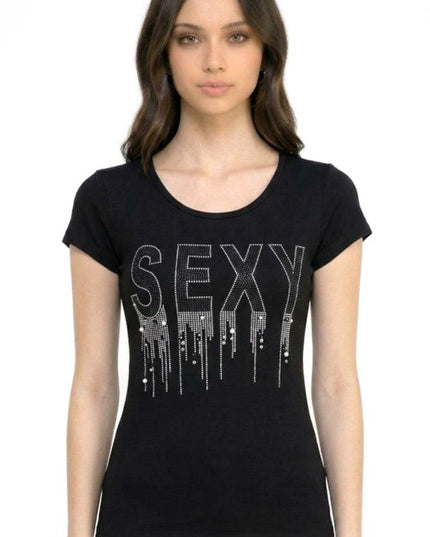 420-SEXY RHINESTONE TOP