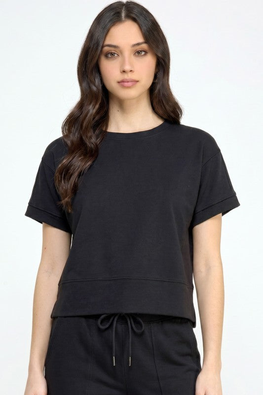Air Scuba Short Sleeve Sweatshirts – Relaxed Fit Basic Top