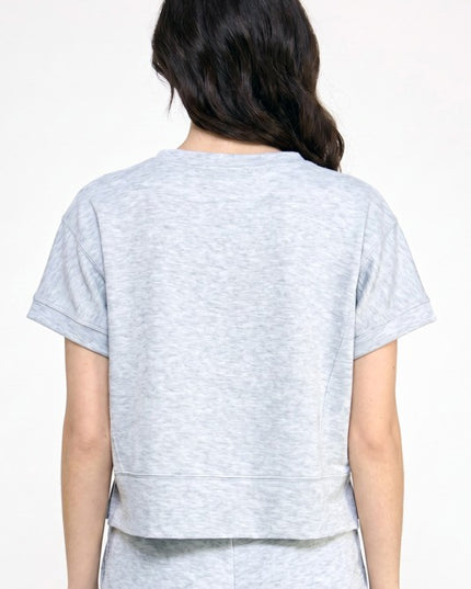Air Scuba Short Sleeve Sweatshirts – Relaxed Fit Basic Top