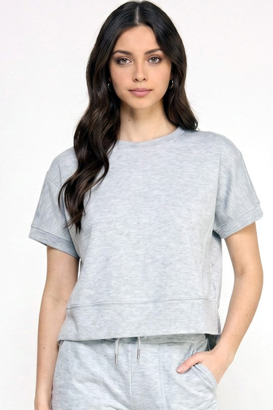 Air Scuba Short Sleeve Sweatshirts – Relaxed Fit Basic Top