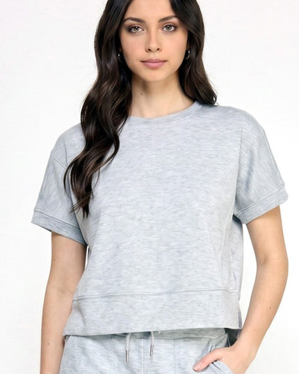 Air Scuba Short Sleeve Sweatshirts – Relaxed Fit Basic Top