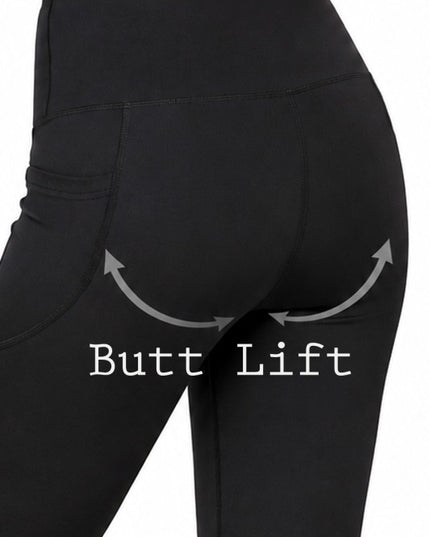 LG34X Plus Active Flare Yoga Pants – Side Pocket Sculpt Fit