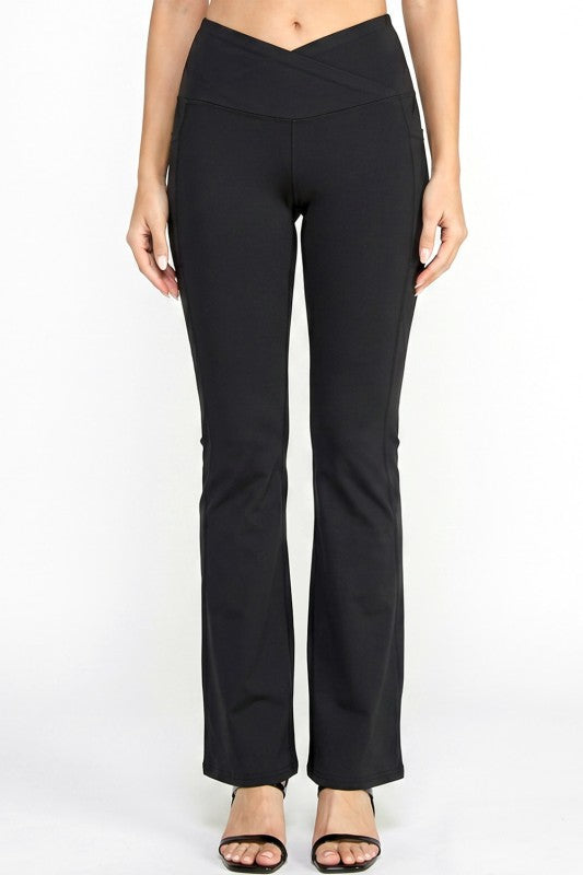 LG34 High Waist Flare Yoga Pants – Active Workout Leggings