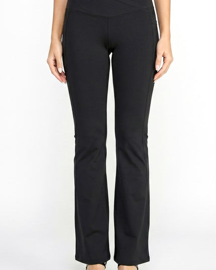High Waist Flare Yoga Pants – Active Workout Leggings