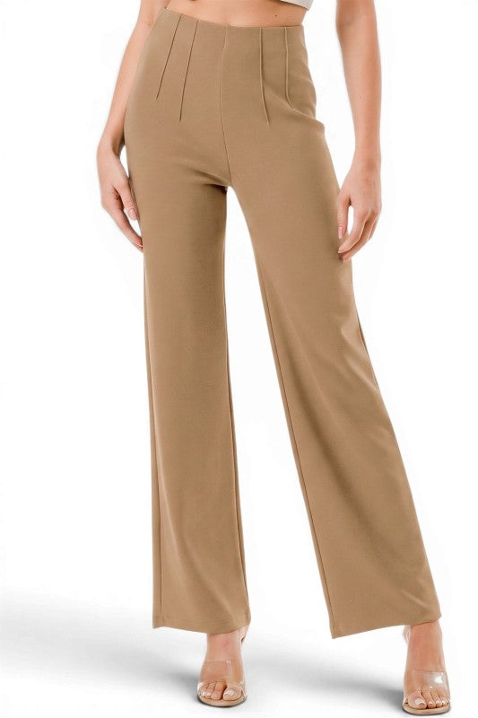 PLUS YC105X Pleated Waist Dress Pants – Tailored Fit