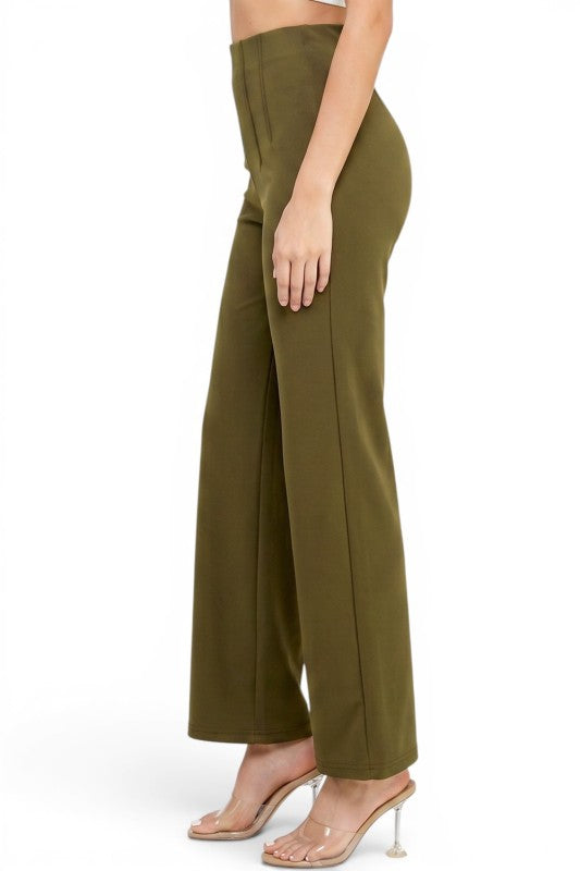 PLUS YC105X Pleated Waist Dress Pants – Tailored Fit