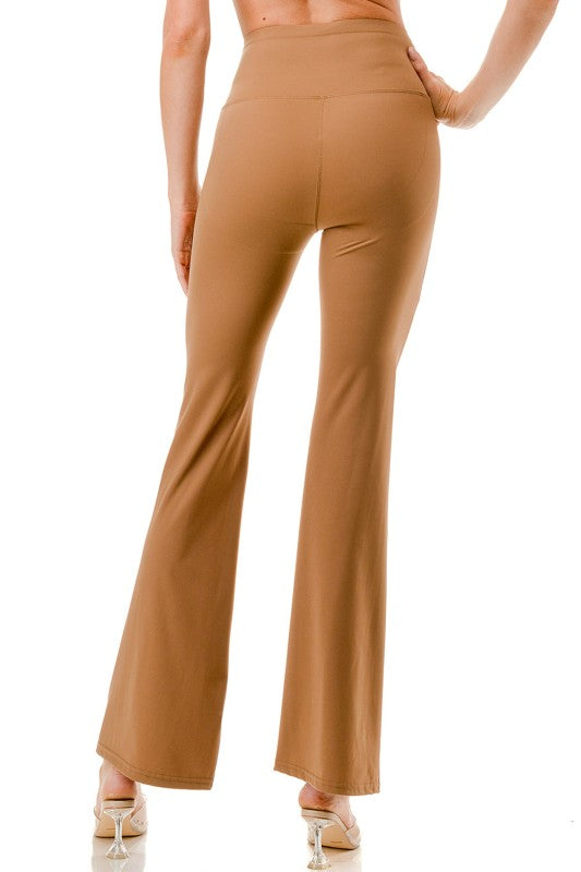 LG24 ACTIVE WORKOUT BUTT LIFT FLARE PANTS