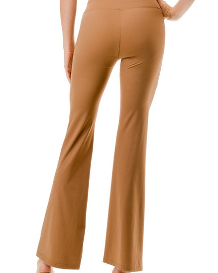 LG24 ACTIVE WORKOUT BUTT LIFT FLARE PANTS