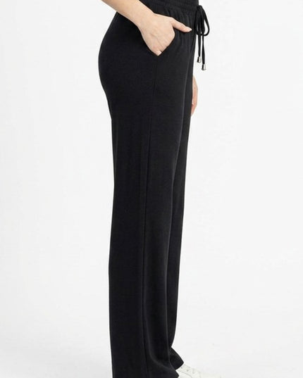 French Terry Straight Pants – Relaxed Fit Everyday Sweatpants