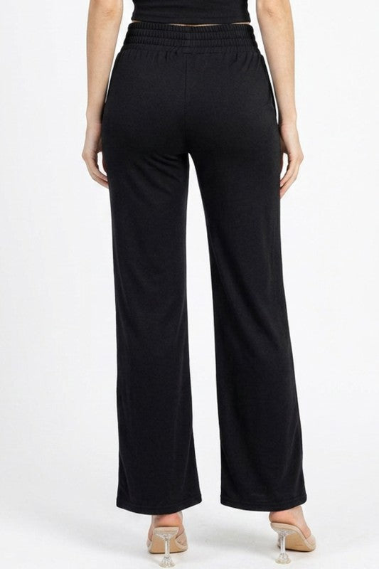 CJK402 French Terry Straight Pants – Relaxed Fit Everyday Sweatpants