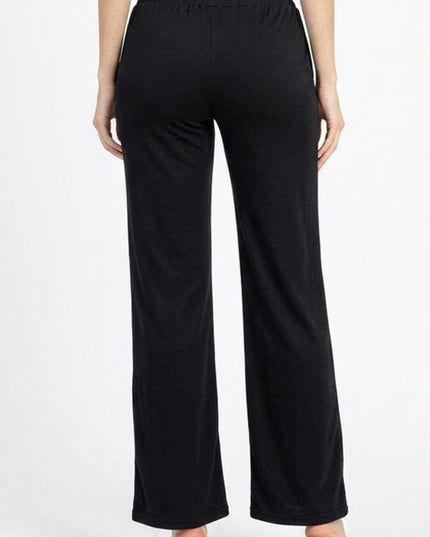 French Terry Straight Pants – Relaxed Fit Everyday Sweatpants