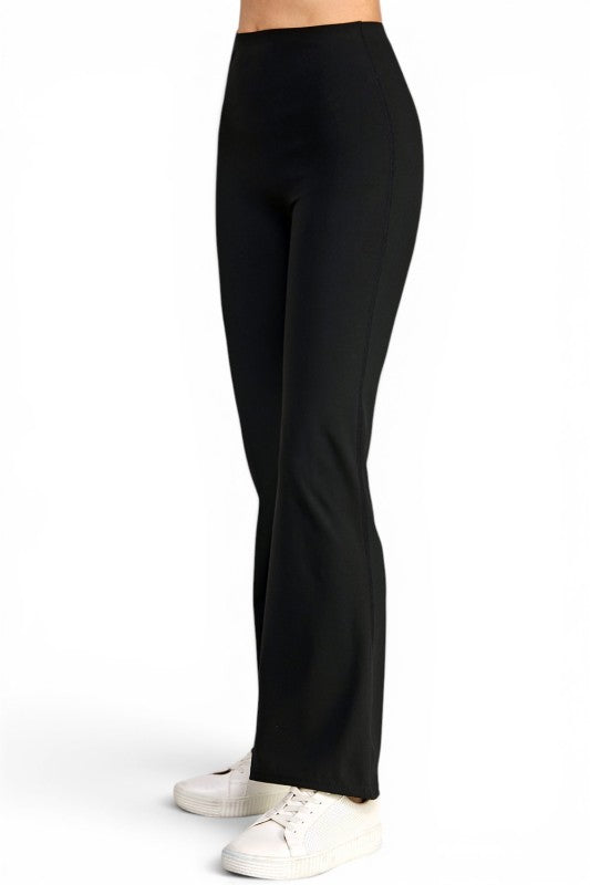 PH002BB Hourglass High-Rise Flared Leggings – Sculpting Fit