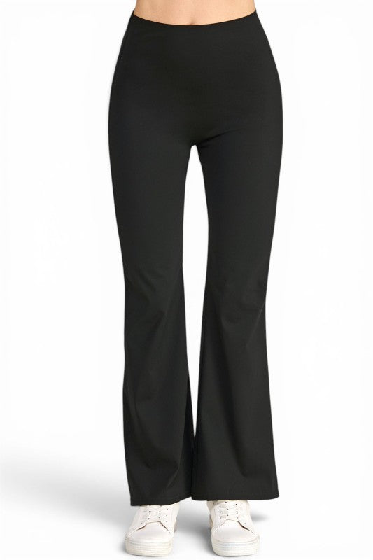 PH002BB Hourglass High-Rise Flared Leggings – Sculpting Fit