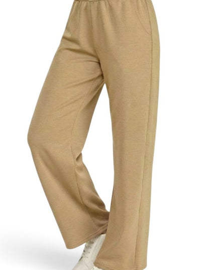 AIR105 Air Scuba Elastic Waist Sweatpants – Wide Leg Fit