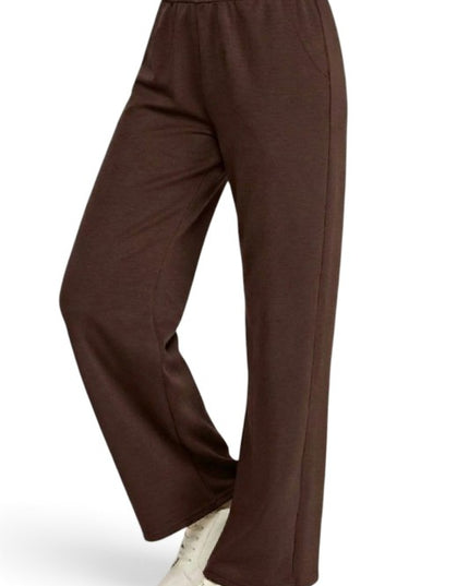 AIR105 Air Scuba Elastic Waist Sweatpants – Wide Leg Fit