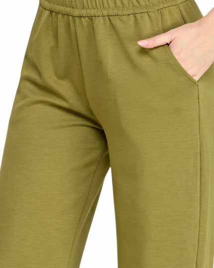 AIR105 Air Scuba Elastic Waist Sweatpants – Wide Leg Fit
