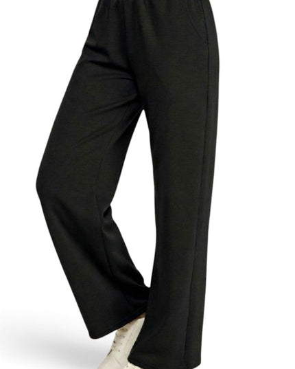 AIR105 Air Scuba Elastic Waist Sweatpants – Wide Leg Fit