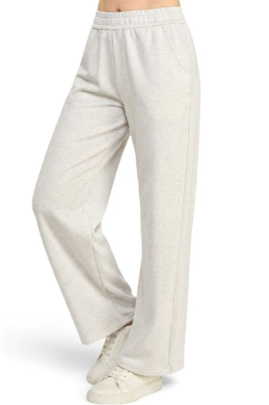 AIR105 Air Scuba Elastic Waist Sweatpants – Wide Leg Fit