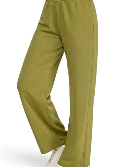 AIR105 Air Scuba Elastic Waist Sweatpants – Wide Leg Fit