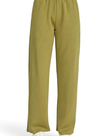 AIR105 Air Scuba Elastic Waist Sweatpants – Wide Leg Fit