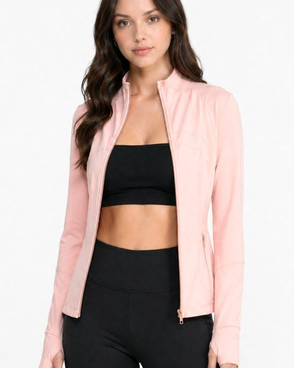 STJKT ACTIVEWEAR SOLID DEFINE JACKET
