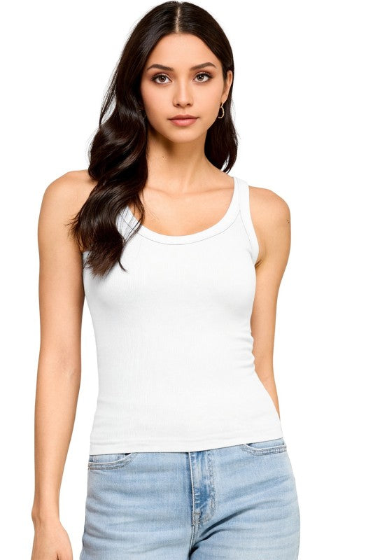 PT012 Ribbed Racerback Tank Top – Sculpt Fit Active Top