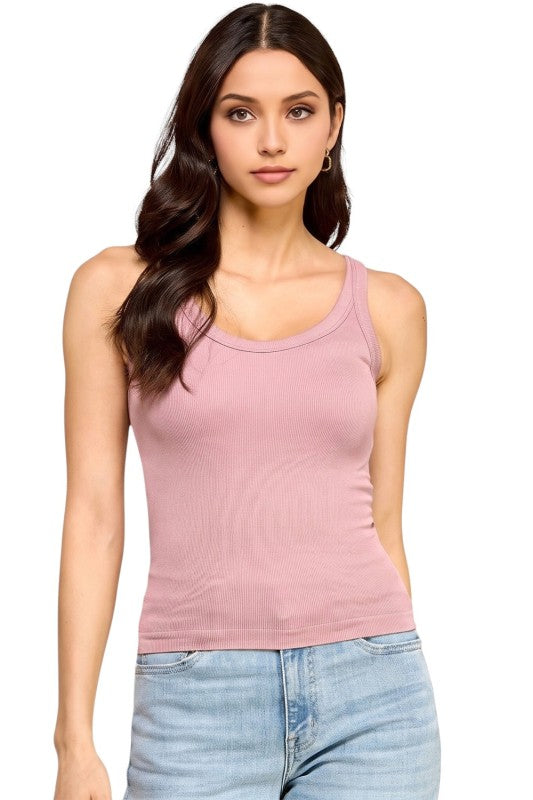 PT012 Ribbed Racerback Tank Top – Sculpt Fit Active Top