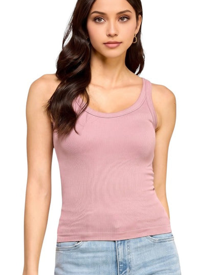 PT012 Ribbed Racerback Tank Top – Sculpt Fit Active Top