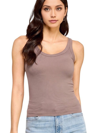 PT012 Ribbed Racerback Tank Top – Sculpt Fit Active Top