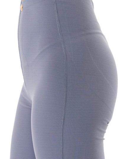 High Rise Flare Leggings – Button Detail Hourglass Fit