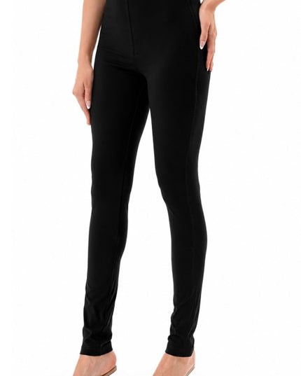 High Rise Hourglass Leggings – Button Detail Sculpt Fit