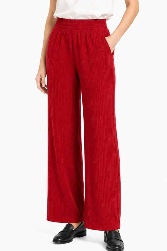Plus Crinkle Lounge Pants – Relaxed Wide Leg Fit