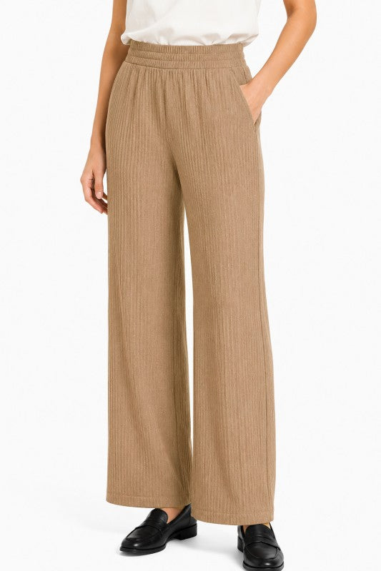 Plus Crinkle Lounge Pants – Relaxed Wide Leg Fit