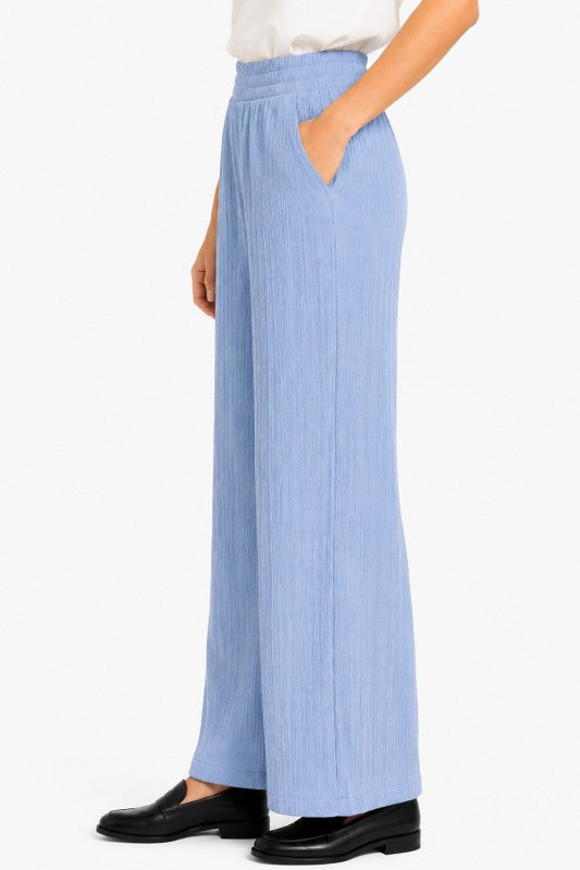 Plus Crinkle Lounge Pants – Relaxed Wide Leg Fit