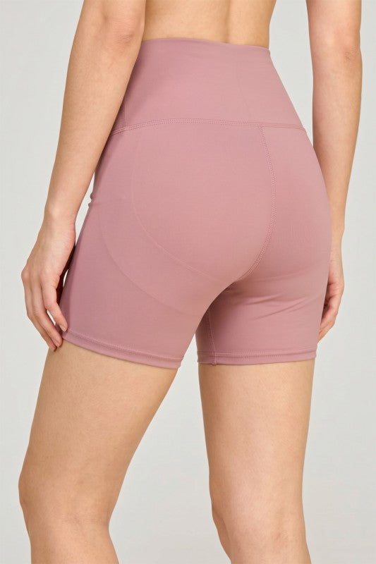Plus Size Yoga Shorts – Butt Lift High Waist Active Shorts