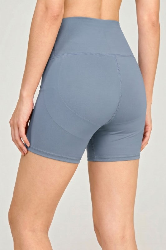 Plus Size Yoga Shorts – Butt Lift High Waist Active Shorts
