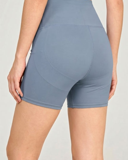 Plus Size Yoga Shorts – Butt Lift High Waist Active Shorts
