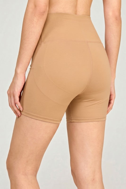 Plus Size Yoga Shorts – Butt Lift High Waist Active Shorts