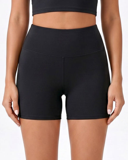LG26SH High Waist Yoga Shorts – Butt Lift Active Style