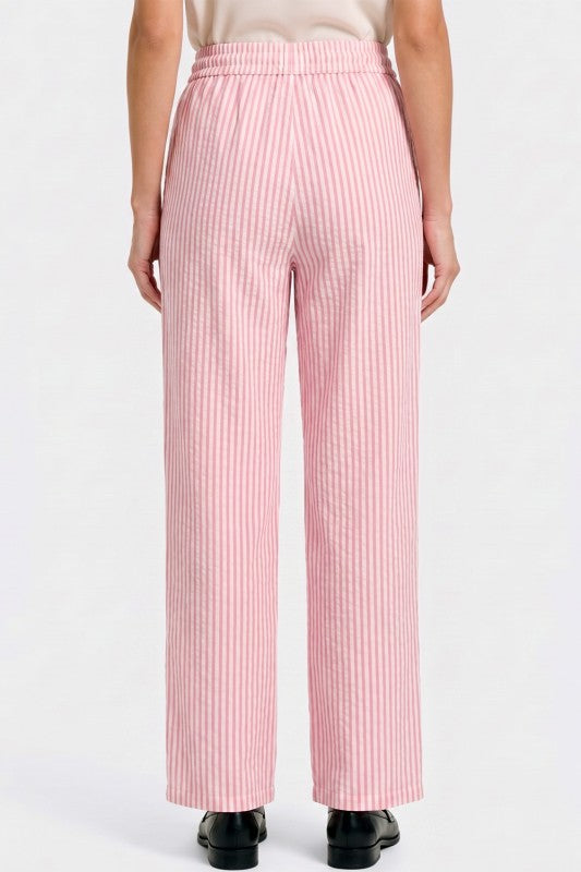 PC17 Striped Straight Leg Pants – Relaxed Everyday Fit