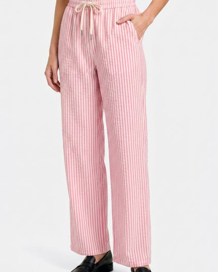 PC17 Striped Straight Leg Pants – Relaxed Everyday Fit