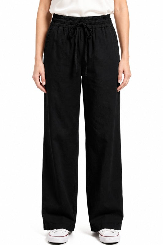 Cotton Twill Style Pants – Easy Relaxed Street Fit