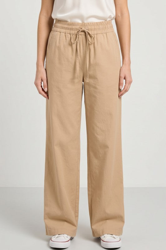 Cotton Twill Style Pants – Easy Relaxed Street Fit