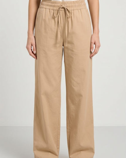Cotton Twill Style Pants – Easy Relaxed Street Fit