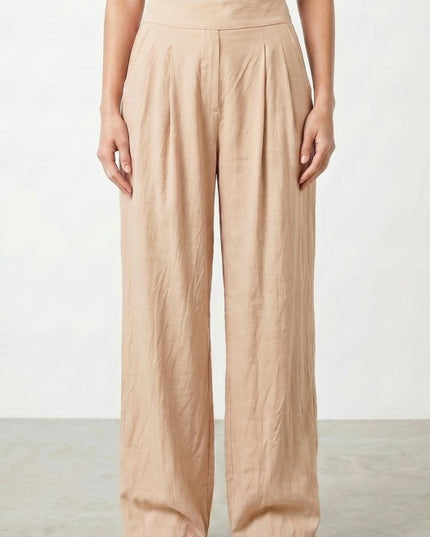 LELIS51 Silky – Flat Front Waist Pants