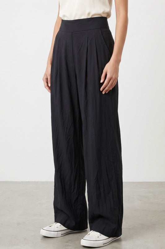 LELIS51 Silky – Flat Front Waist Pants