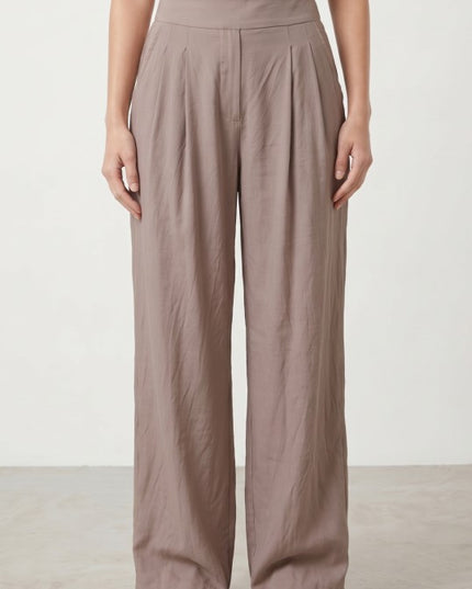LELIS51 Silky – Flat Front Waist Pants