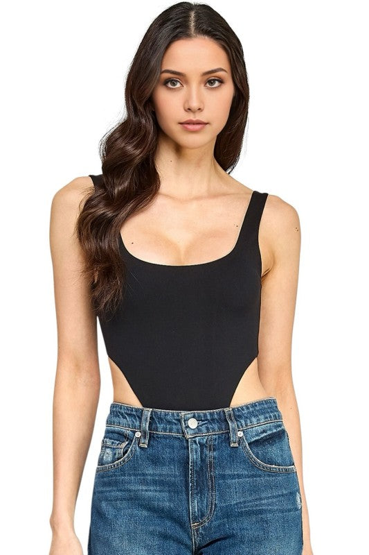 High-Cut Thong Bodysuit – Sculpt Fit Seamless Style