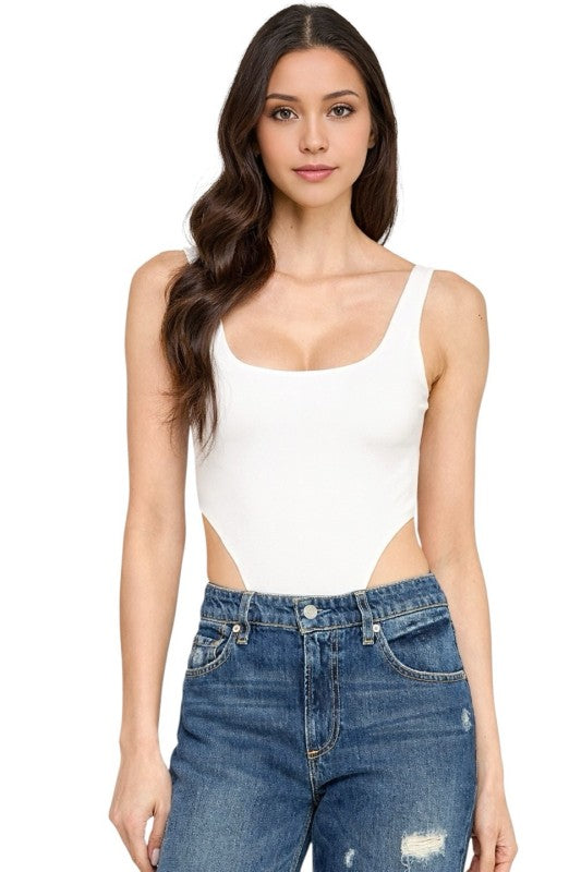 High-Cut Thong Bodysuit – Sculpt Fit Seamless Style