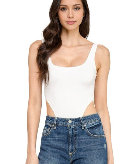 High-Cut Thong Bodysuit – Sculpt Fit Seamless Style